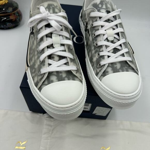 Men's Dior B 23 low top oblique sneakers size 46 made in Italy - Picture 10 of 16